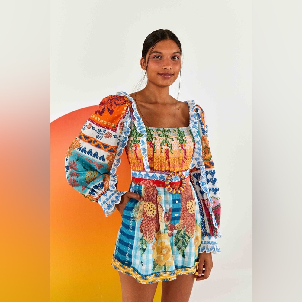 Farm Rio Summer Vibe Romper